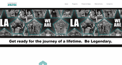 Desktop Screenshot of legendaryathletics.com